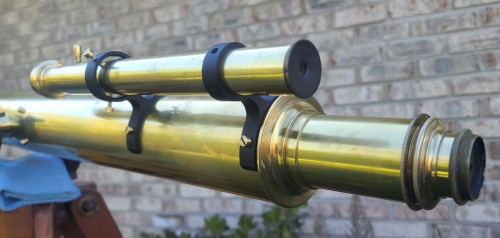 Wray 3” f/15 Antique Brass Telescope
