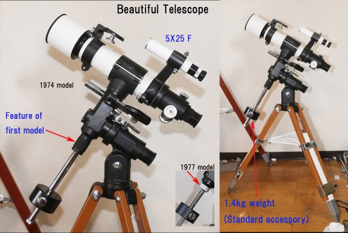 Classic !  Takahashi Seisakusyo P-type Telescope !  Fine conditions !  I recommend as real use !!