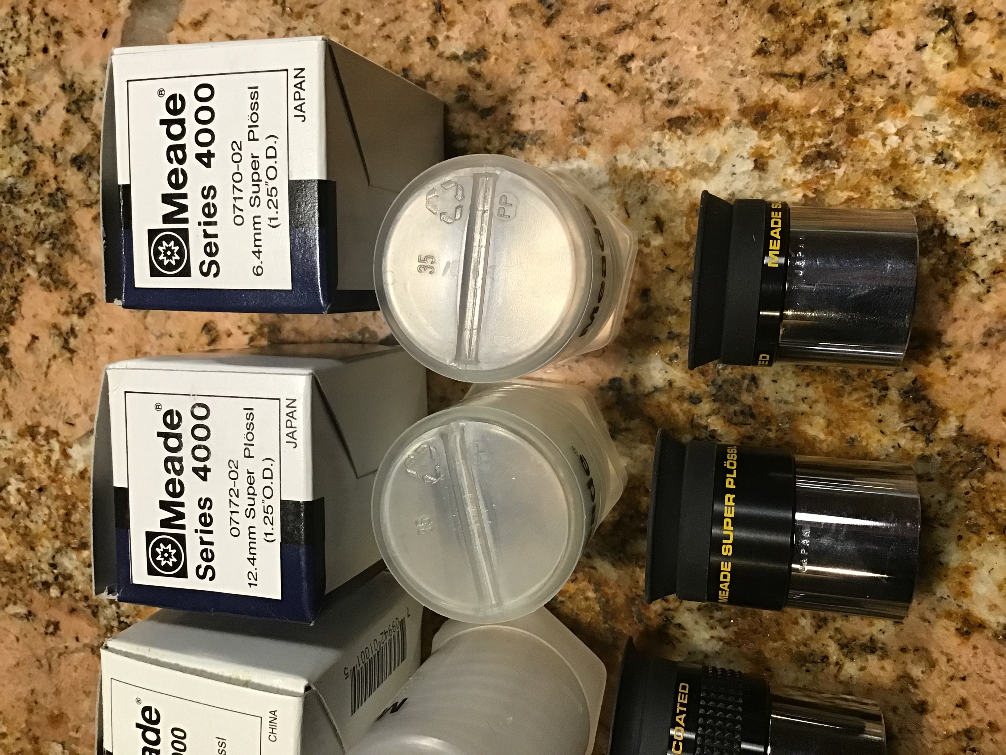 Meade Super Plossl Eyepiece set. Astromart