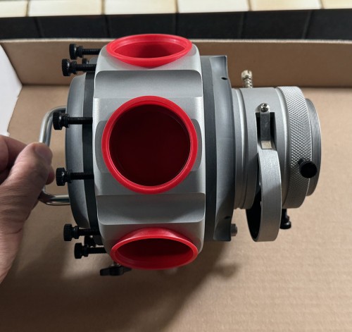 Van Slyke Large Hexagonal 2 Turret with 6 slots for 2 inch eyepieces