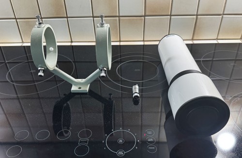 Takahashi 11x70 Finder, Bracket and Reticle