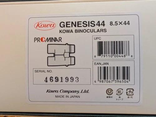 Kowa Genesis 8.5x44 Prominar XD Lens Binocular GN44-8 ($599.95)