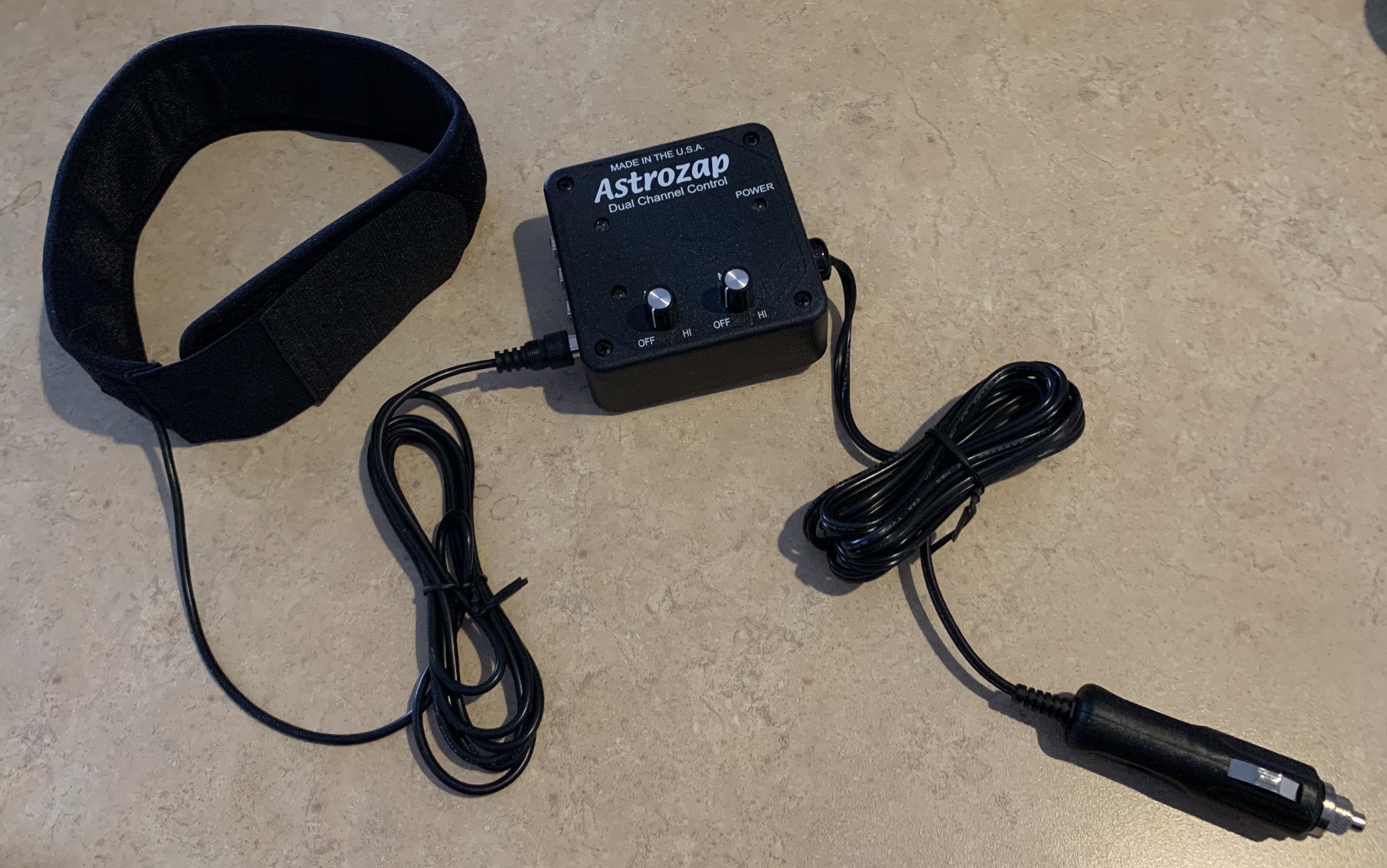 Astrozap Dew Controller and Strap for 4" Refractors Astromart