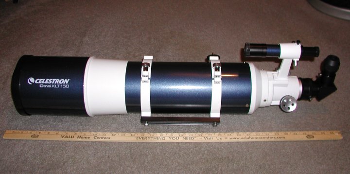 Celestron Omni XLT 150R 6", f/5 RFT | Astromart Celestron 150mm Telescope Tube Rings