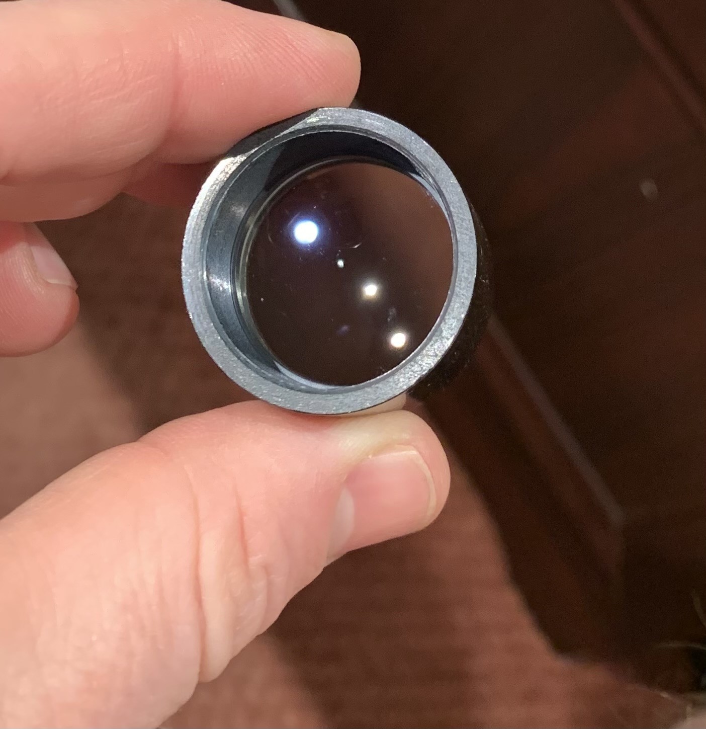 Meade Model 541 5x24 right angle finder with Oring and both caps very rare 1989 Astromart