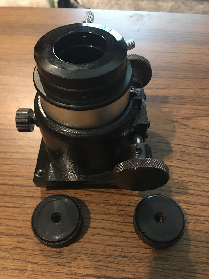 Orion 2" Rack and Pinion Focuser All Metal w/Steel knobs Astromart