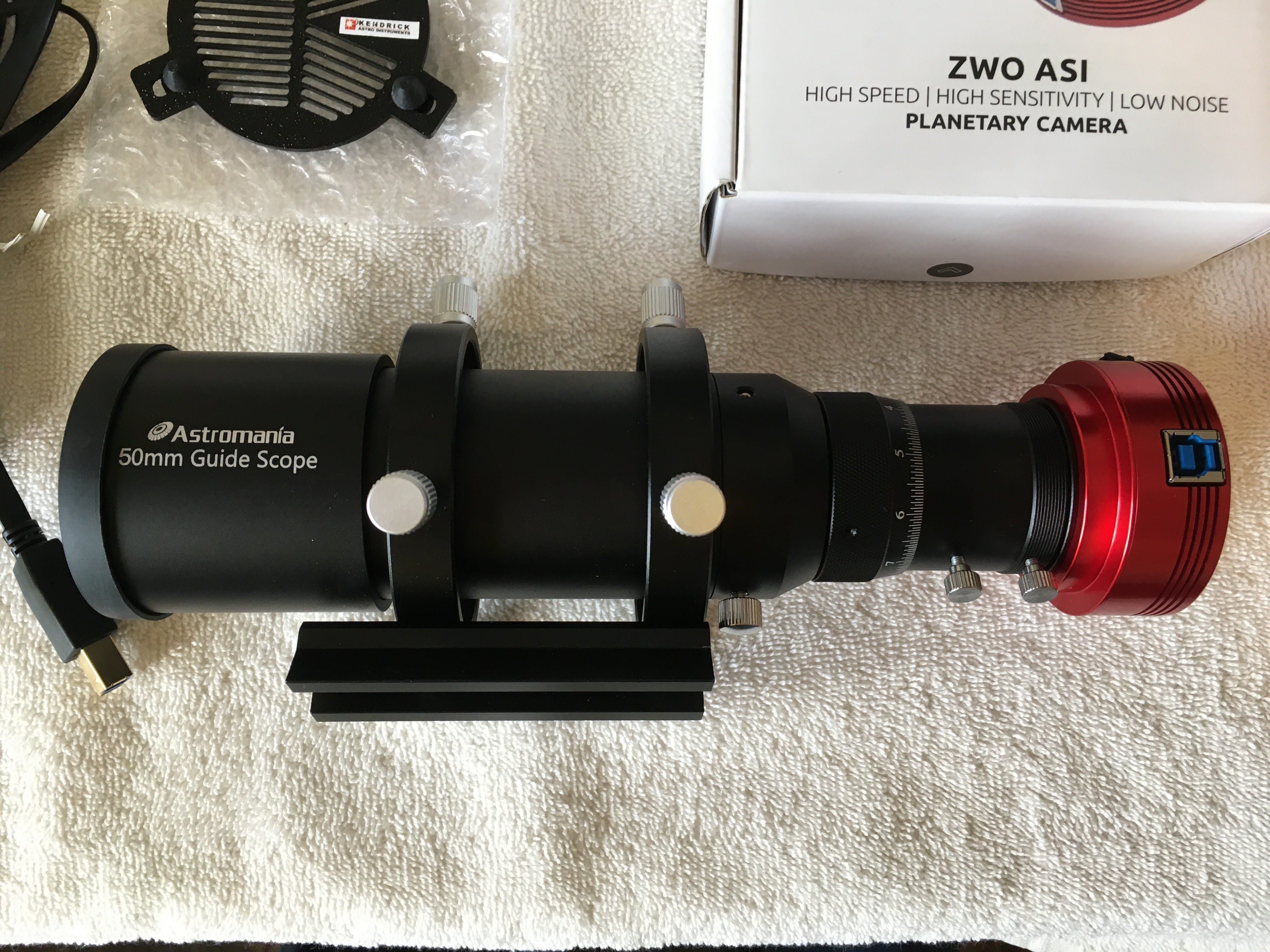 New 50mm guide scope and Camera Astromart
