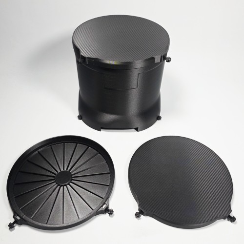 Dew Shields – Light Trapping Baffles – Rigid Carbon Composite – for Motorized Flat Panels
