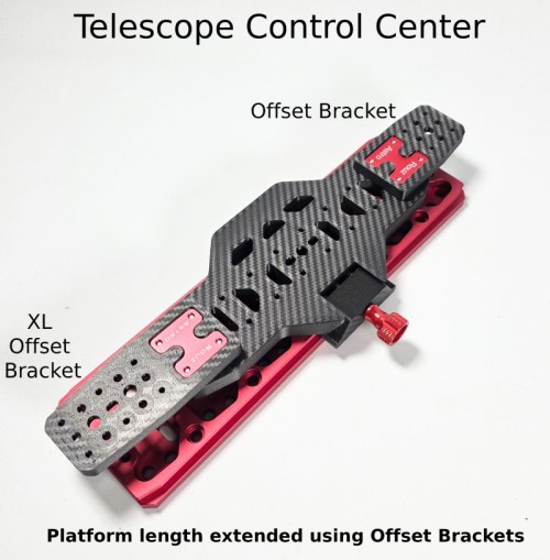 Telescope Control Center - Now Stiffer, Lighter & Sleeker