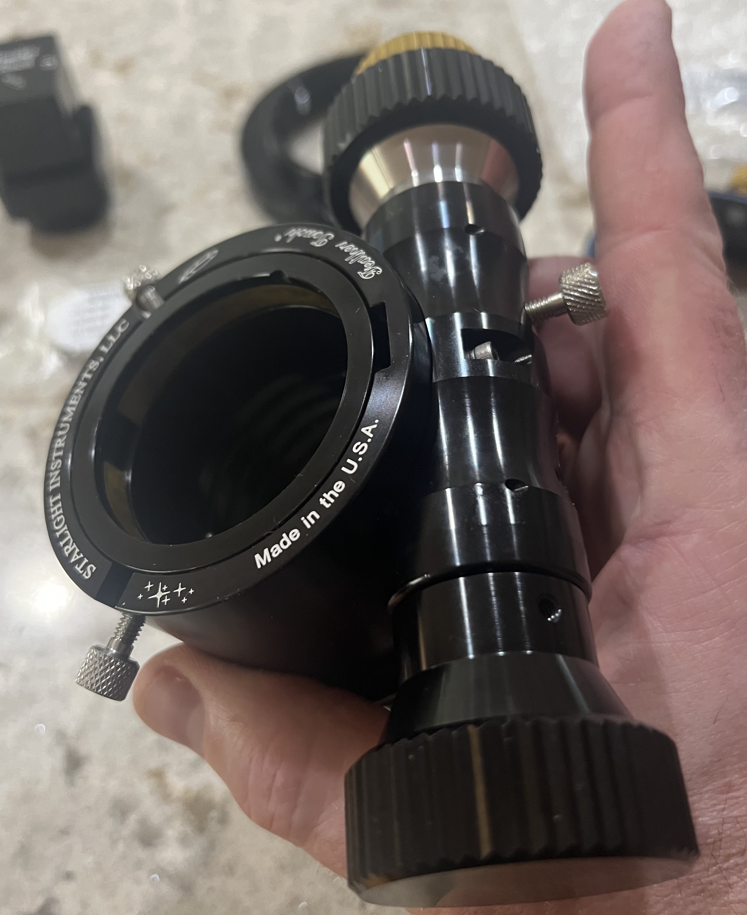 Feathertouch Rack and Pinion Focuser 2 inch diameter 1.5" DTT 375