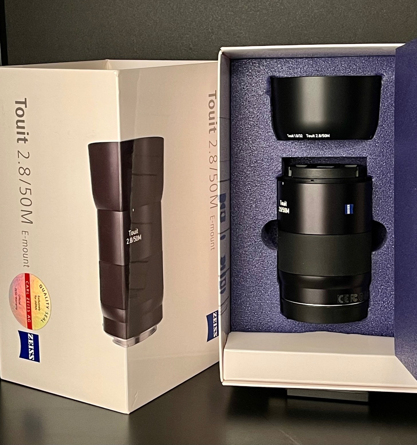 ZEISS Touit 2.8/50M Makroobjektiv – Für Sony E-Mount APS-C Kameras (z.B. Alpha 6000, 5000, NEX)