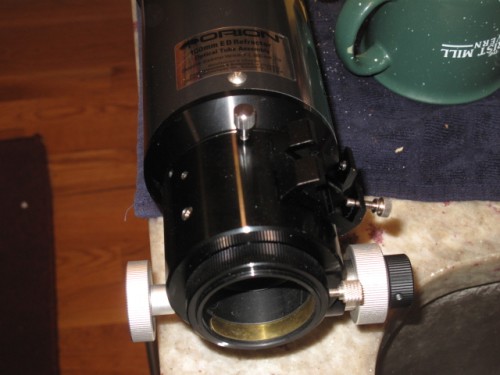 Orion 100ED APO doublet refractor with FPL-53 glass