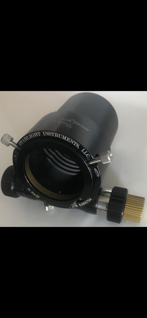 Starlight Instruments FTF-2020-BCR 2" Crayford focuser w/ 2" drawtube travel & compression ring