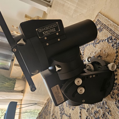 10Micron GM2000 HPS II Monolith German Equatorial Mount Dual Encoders