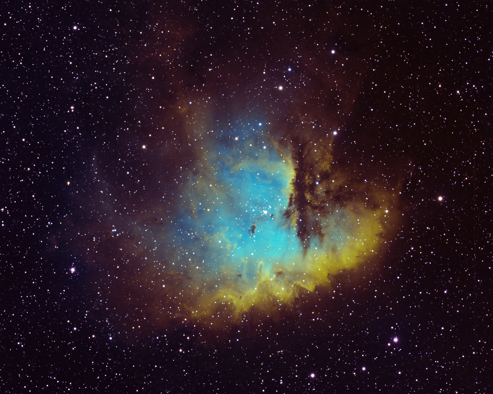 NGC 281 in Narrowband