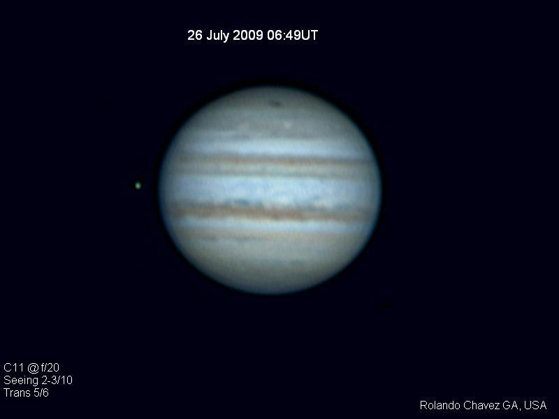 Jupiter, Europa & Impact