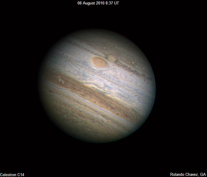 Jupiter & GRS 8-8-2010