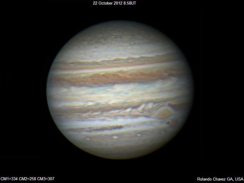 Jupiter:Oct 22, 2012