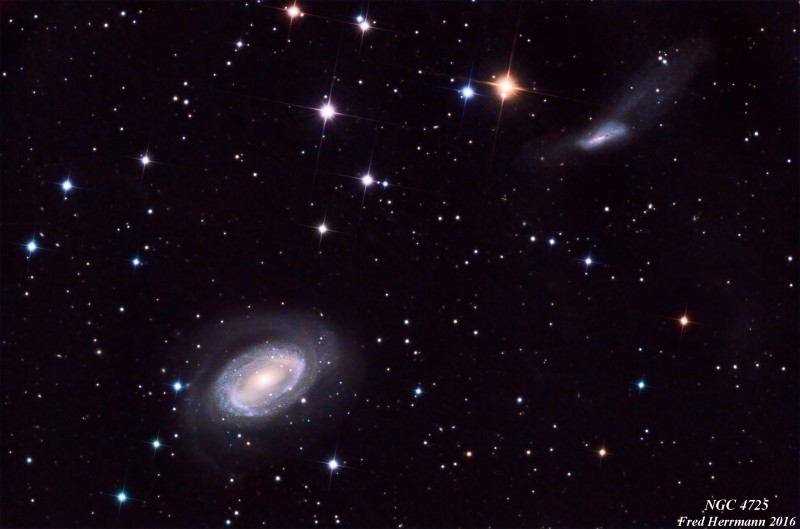 NGC 4725 and Company