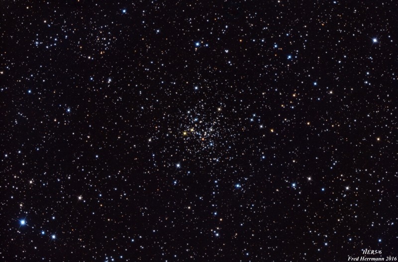 An open cluster in Orion