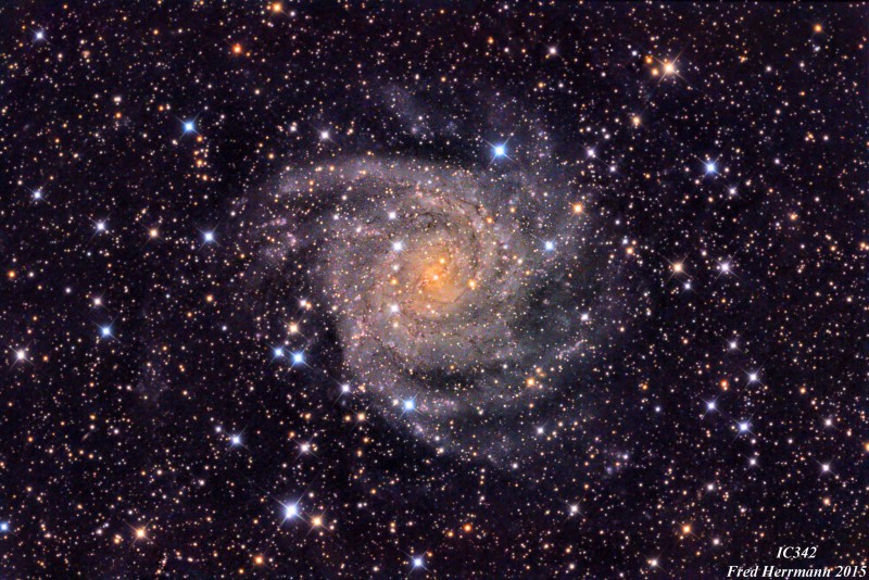 Obscured Galaxy IC342