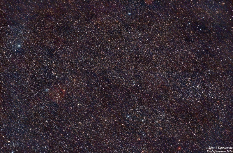 Star Field about 9Cas