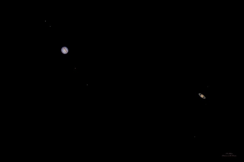 Saturn-Jupiter Conjunction 2020