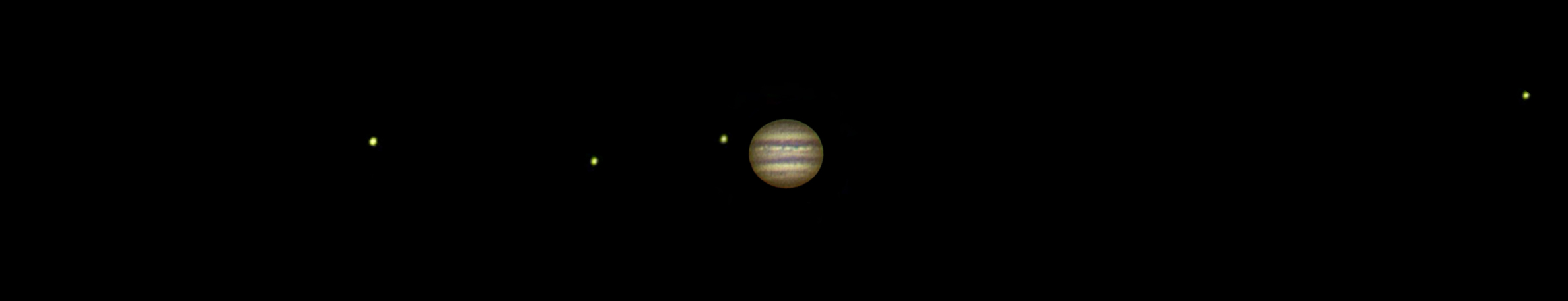 Jupiter and its Galilean companions