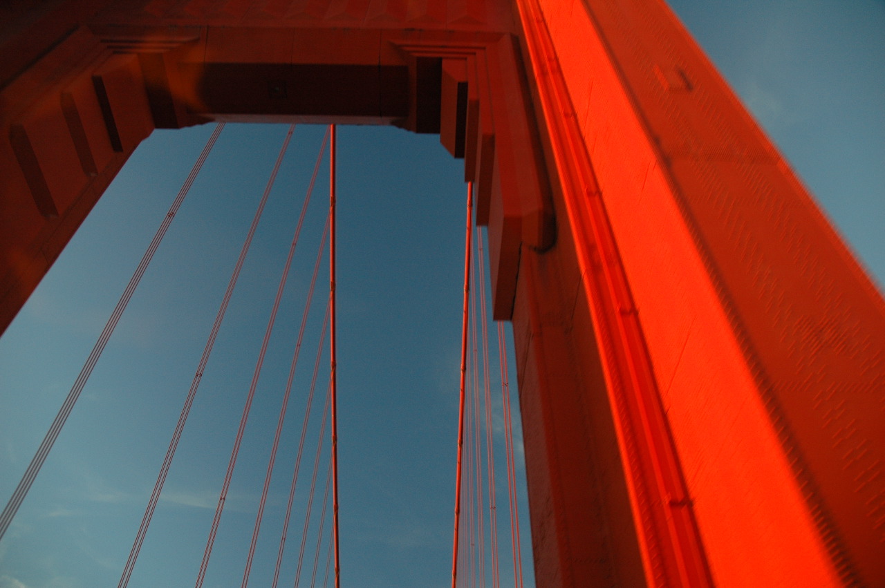 Golden Gate in Golden Light
