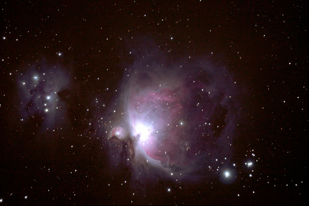 Running Man and Great Orion Nebulae image