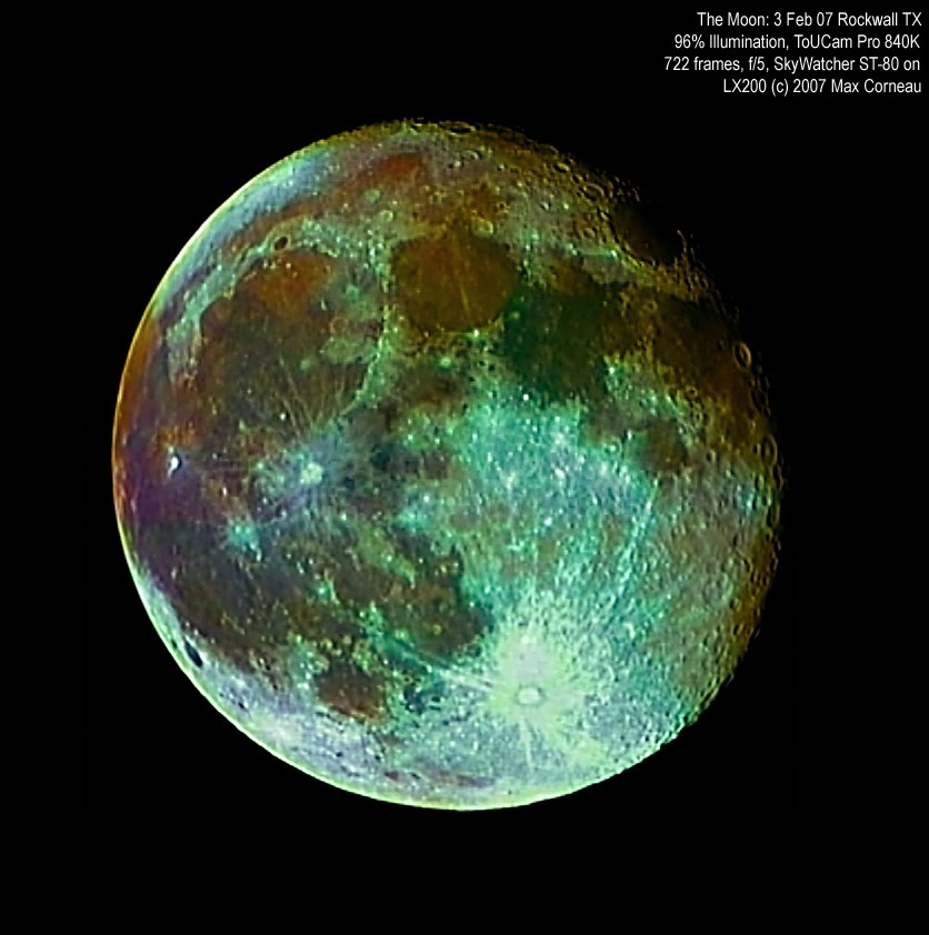 The Moon in Color image
