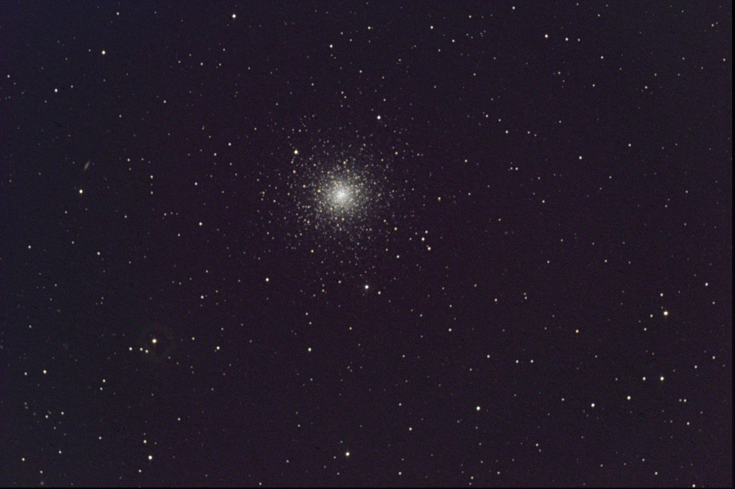 M3 first light on APO