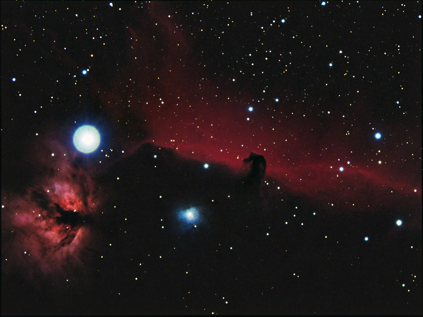 Flame and Horsehead