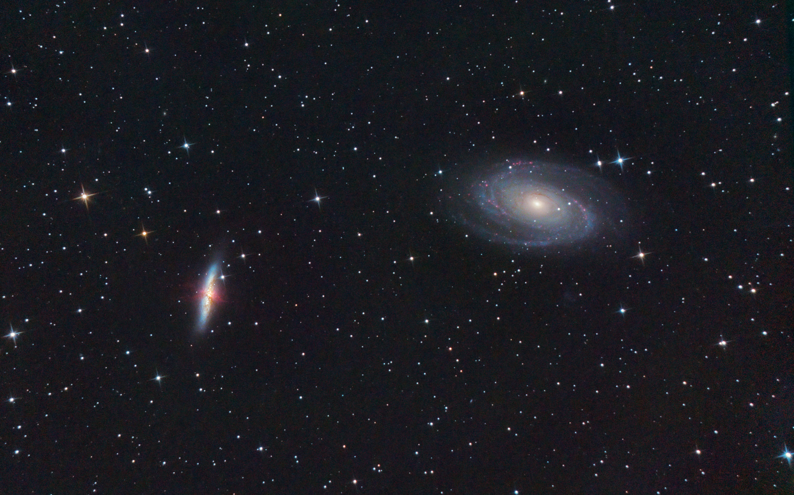 M81 & M82 Urban astrophoto