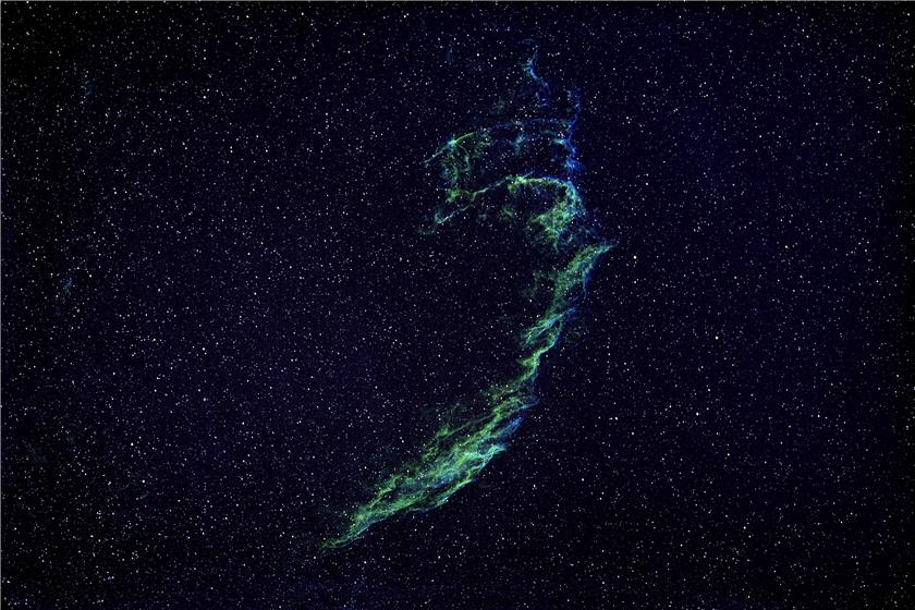 Eastern Veil Hubble Palette