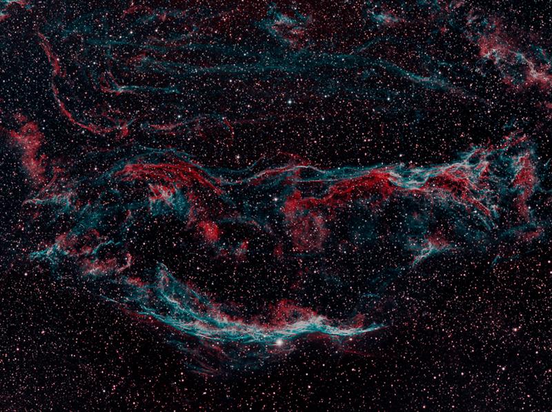 Western Veil in Narrowband