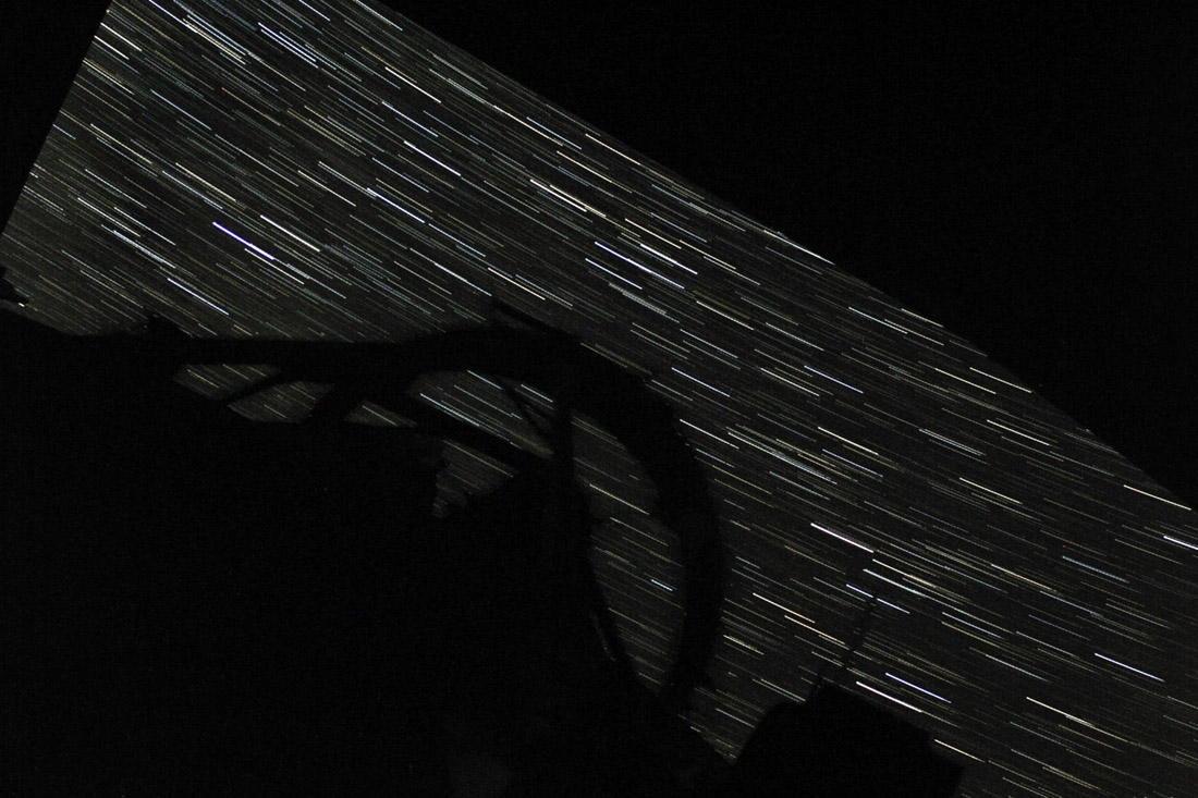 The KPNO 2.1m & Star Trails