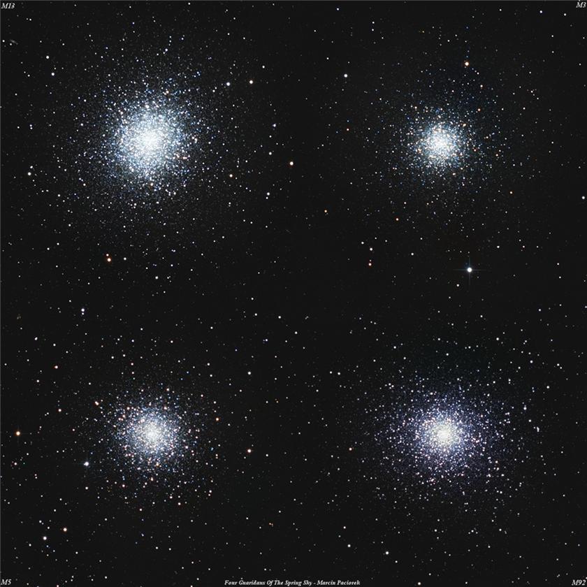 Four Guardians of the Spring Sky