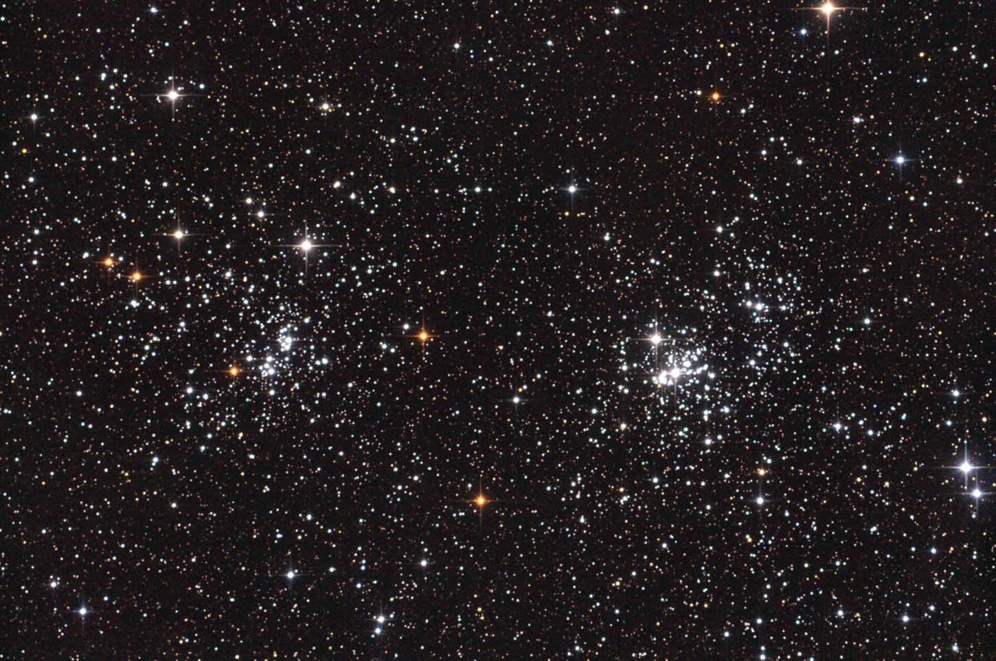 Famous Clusters in Perseus