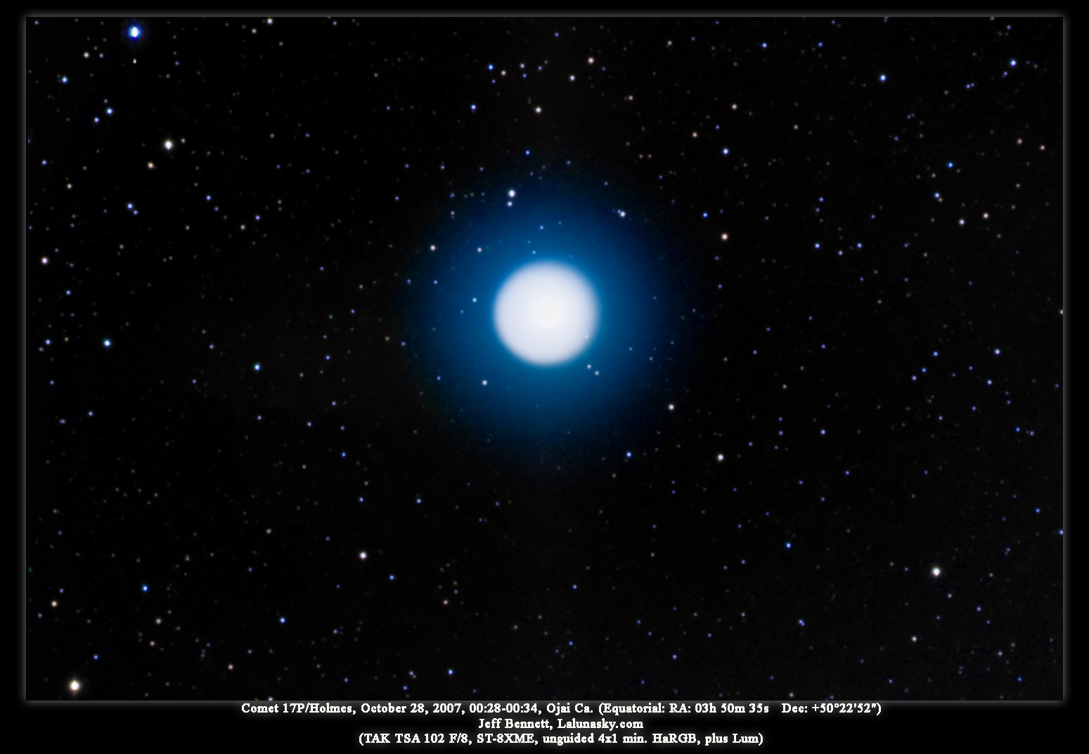 Comet 17P Holmes