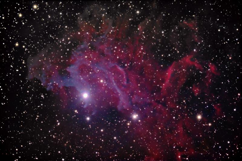 IC405 - The Flaming Star Nebula