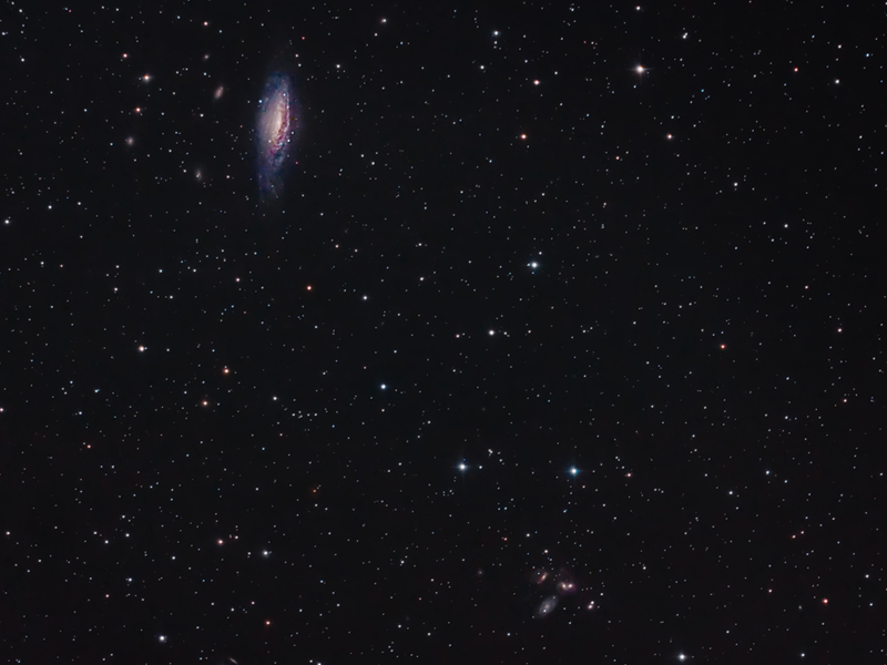 NGC 7331 & Stephen's Quintet