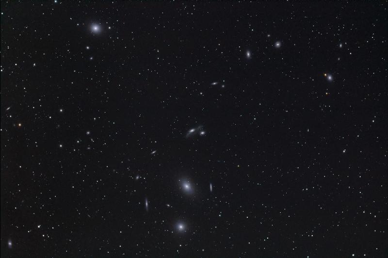 Markian Chain of Galaxies