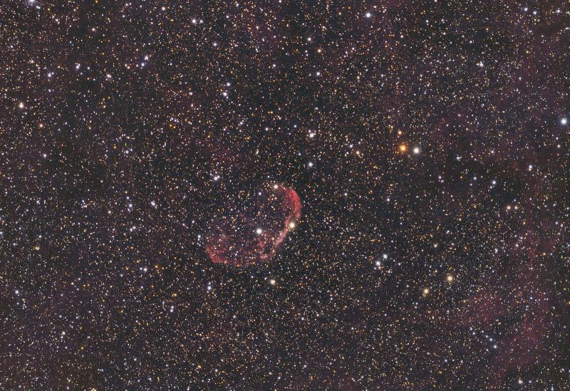 crescent nebula