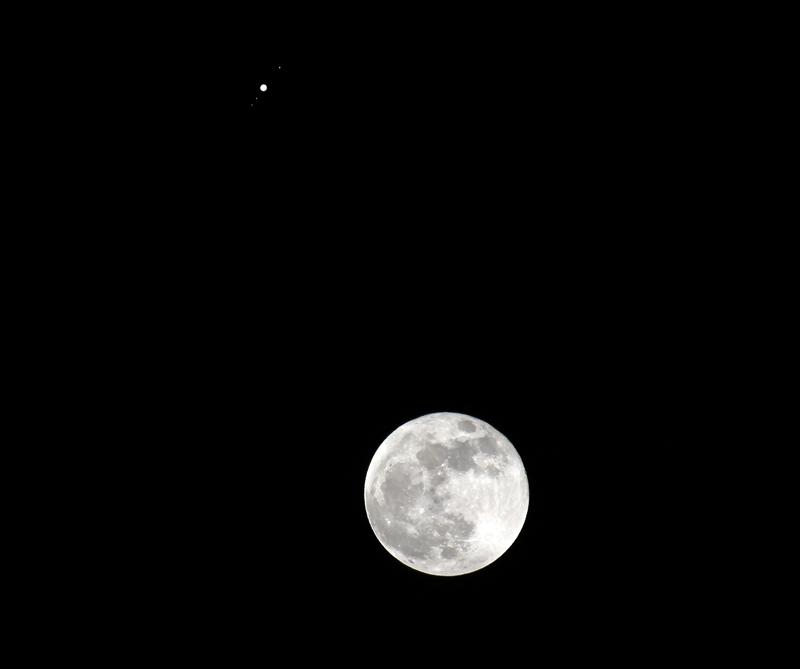 The Moon and Friends