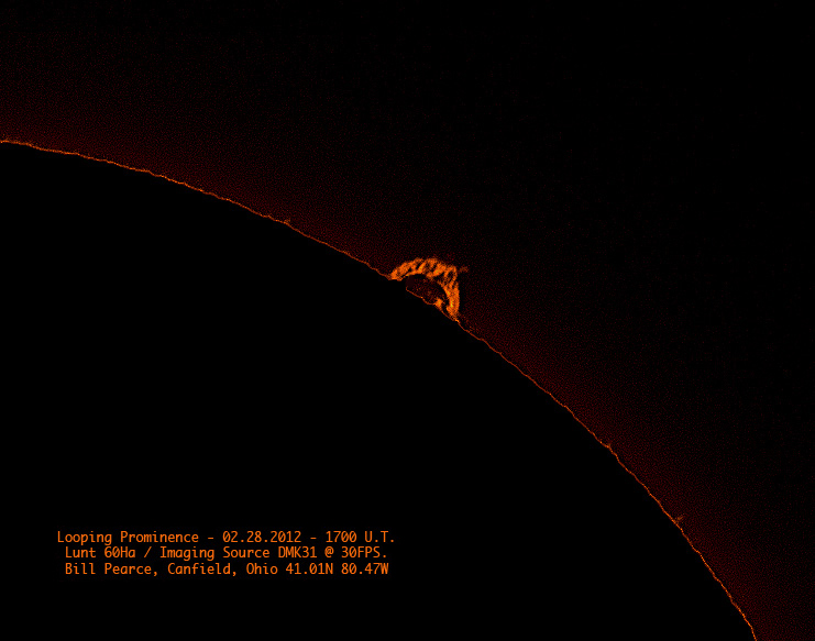 Solar Prominence 02_28_2012