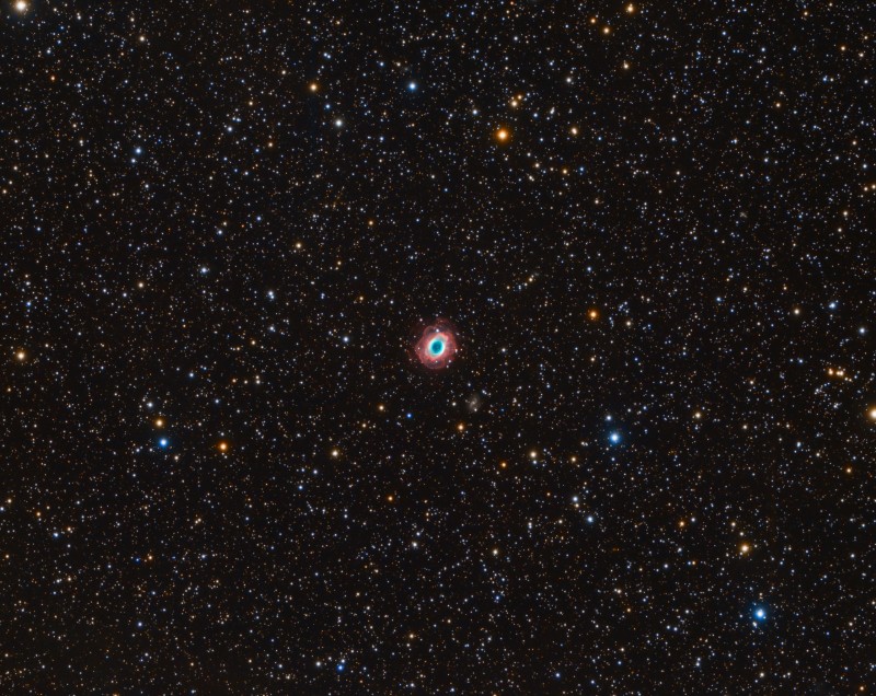 Messier 57 (The Ring Nebula) HaLRGB
