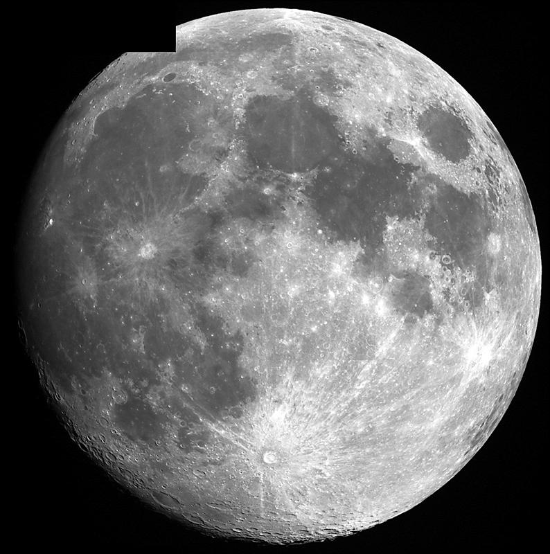 Moon mosaic