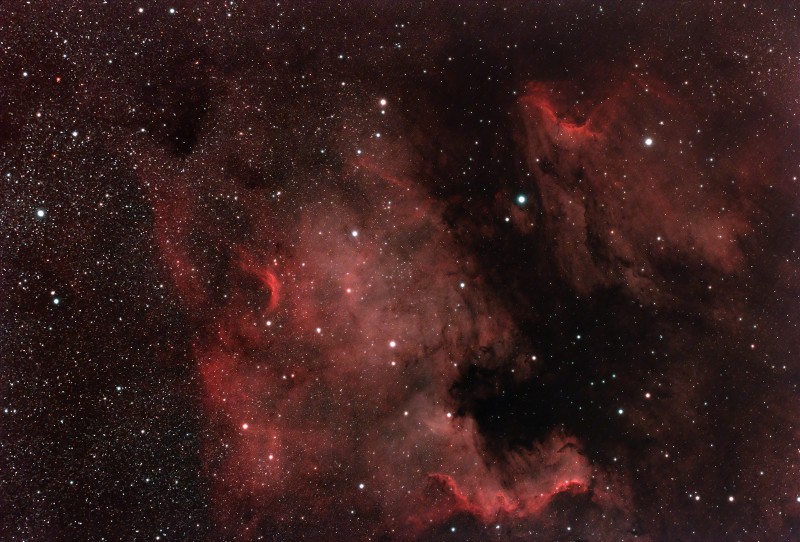 North American and Pelican Nebula