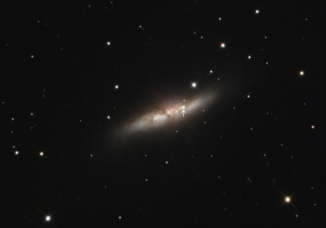 M82 with Supernova 2014J